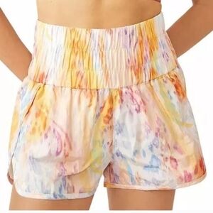Free People Movement The Way Home Shorts In Lynx Comic Combo